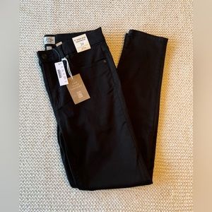 New With Tags J.Crew 9” High-Rise Toothpick Black Jeans